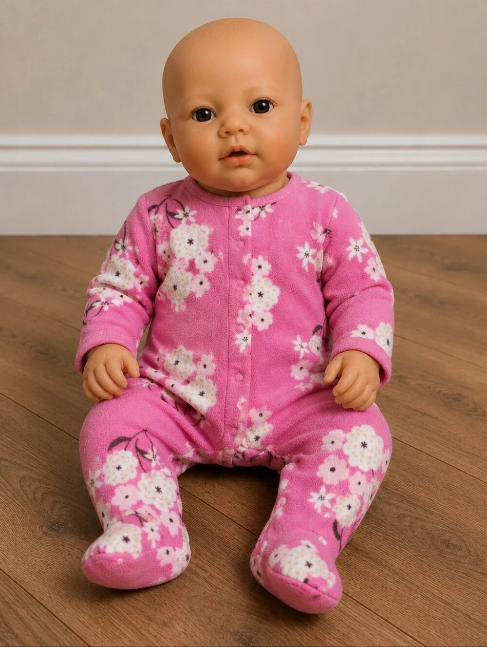 3m Soft Fleece Carter's Floral Sleeper